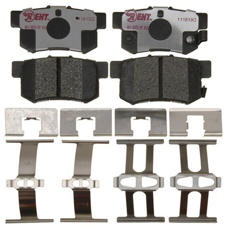R/M Brakes BRAKE PADS OEM OE Replacement Hybrid Technology Includes Mounting Hardware EHT537H